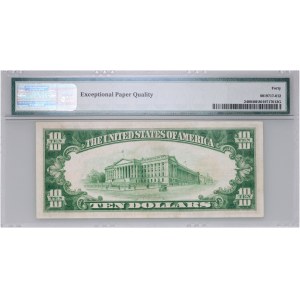 Vereinigte Staaten von Amerika, $10 1928, Goldzertifikat, Serie A