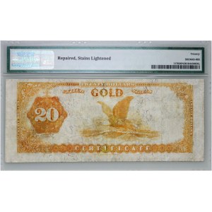 Vereinigte Staaten von Amerika, $20 1882, Goldzertifikat, Serie C