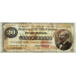 Vereinigte Staaten von Amerika, $20 1882, Goldzertifikat, Serie C