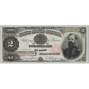 Stany Zjednoczone Ameryki, Treasury Note, 2 dolary 1891, seria B