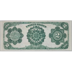 Stany Zjednoczone Ameryki, Treasury Note, 2 dolary 1891, seria B