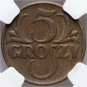 II RP, 5 groszy 1934, Warsaw