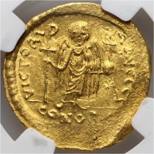 Byzantine Empire, Justinian I 527-565, Solidus, Constantinople
