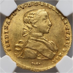 Italy, Naples & Sicily, Ferdinand IV, 6 Ducati 1767