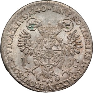 August III., Vikarpfennig 1740, Dresden