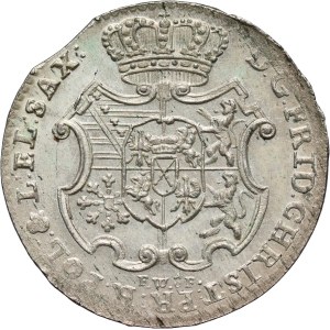 Frederick Krystian, 1/12 thaler 1763 FWóF, Dresden
