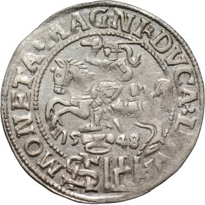 Sigismund II Augustus, Lithuanian penny per Polish foot 1548, Vilnius