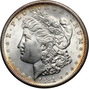 USA, Dollar 1881 S, San Francisco, Morgan