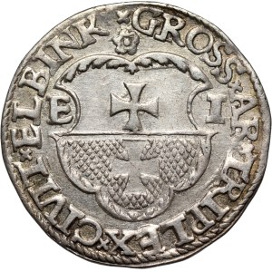 Sigismund I the Old, trojak 1536, Elbląg