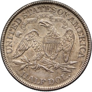 Vereinigte Staaten von Amerika, 1/2 Dollar 1870, Philadelphia, Freiheitsstatue