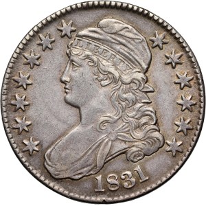 Vereinigte Staaten von Amerika, 1/2 Dollar 1831, Philadelphia, Capped Bust
