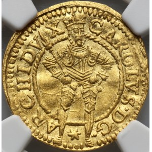 Austria, Erzherzog Karl (1564-1590), Ducat ND, Graz