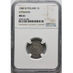 Sigismond III Vasa, shilling 1588, Olkusz