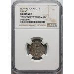 Sigismund I the Old, shilling 153?, Elblag, unlisted