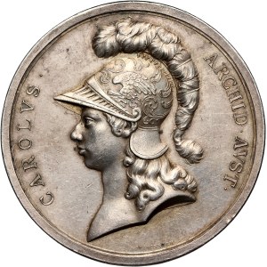 Austria, Francis II, medal from 1799, Victory over the French at the Battle of Stockach
