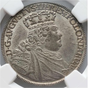 August III, ort 1753 EC, Leipzig