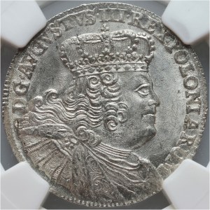 August III, ort 1756 EC, Leipzig