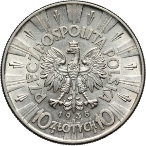 II RP, 10 zloty 1938, Warsaw, Józef Piłsudski
