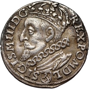 Sigismund III Vasa, trojak 1600, Krakow.