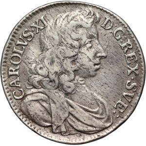 Sweden, Carol XI, 2 Mark 1683, Stockholm