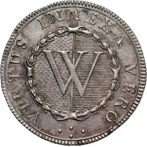 Switzerland, Vaud, silver medal from 18th-century, Reward for diligence