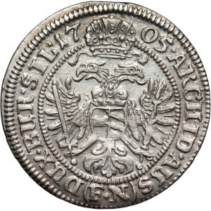 Silesia, Leopold I, 3 krajcary 1705 FN, Wrocław