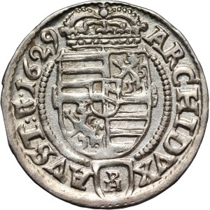 Silesia, Ferdinand III, 3 krajcary 1629 PH, Klodzko
