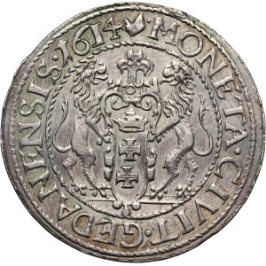 Zygmunt III Waza, ort 1614, Gdańsk