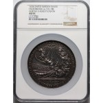 Sweden, medal from 1634, Death of Gustav Adolf