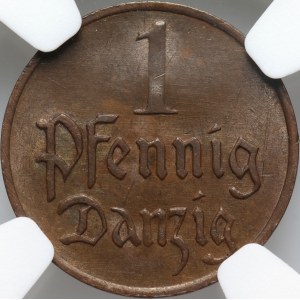 Wolne Miasto Gdańsk, fenig 1926, Berlin