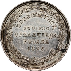19th century, Nicholas I, medal of 1826, Benefactor of His Mourning Poland, large