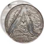 John II Casimir, medal of 1659, Recapture of Haupt Fortress