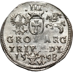 Sigismund III Vasa, trojak 1598, Vilnius