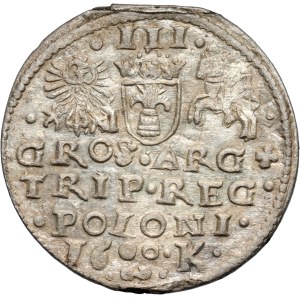 Sigismond III Vasa, imitation du trojak de Cracovie de 1600