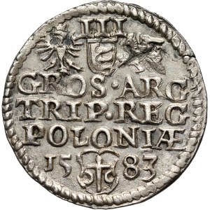 Stefan Batory, trojak 1583, Olkusz