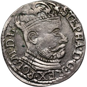 Stefan Batory, trojak 1583, Olkusz