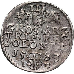 Stefan Batory, trojak 1583, Olkusz