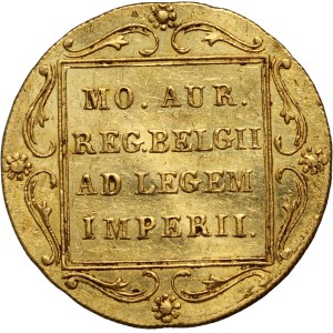 November Uprising, ducat 1831, Warsaw, dot in front of the torch