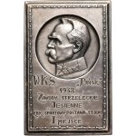 II RP, award plaque from 1938, Military Sports Club in Pinsk.