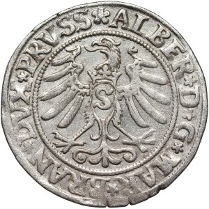Ducal Prussia, Albrecht Hohenzollern, penny 1532, Königsberg