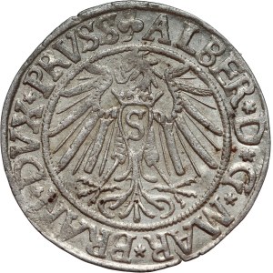 Ducal Prussia, Albrecht Hohenzollern, penny 1541, Königsberg