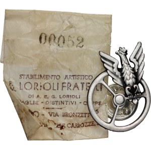 PSZnZ, Exemplary Driver Badge approved by order of the Commander of the 2nd Corps in March 1946.