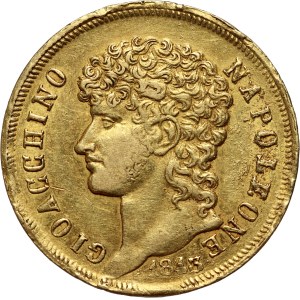 Italy, Naples and Sicily, Joachim Murat, 40 Lire, 1813