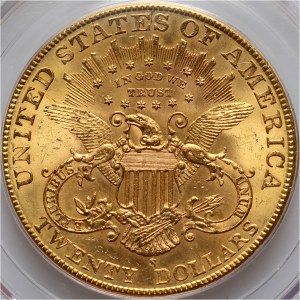 USA, 20 Dollars 1904 S, San Francisco, Liberty Head