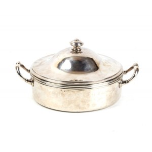 Italian solid silver tureen
