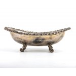 Italian solid silver basket