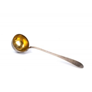 Italian solid silver scoop