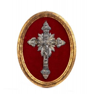 Italian solid silver crucifix