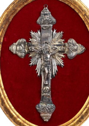 Italian solid silver crucifix