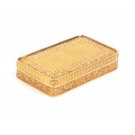 French gold snuff box